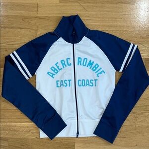 Abercrombie funnel neck zip up